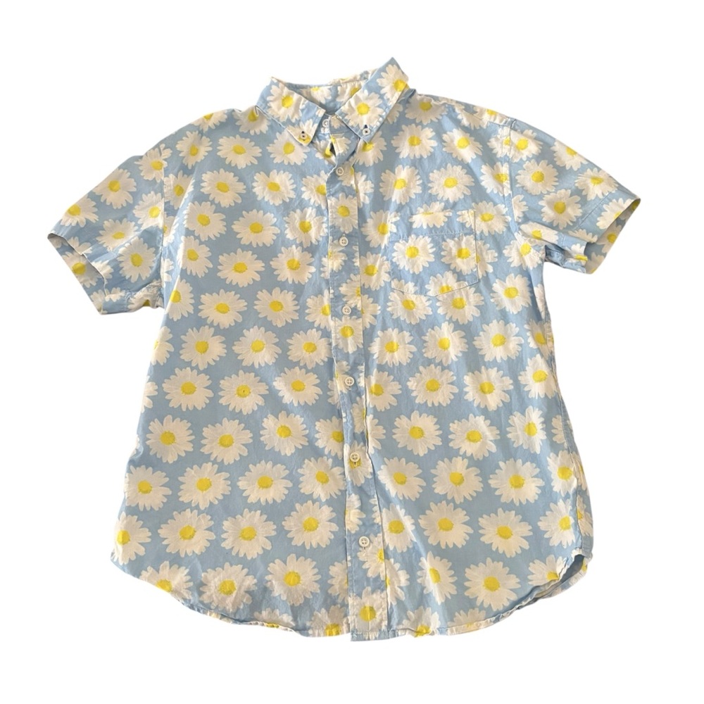 Crewcuts Button-Down Shirt Daisy Print Size 14